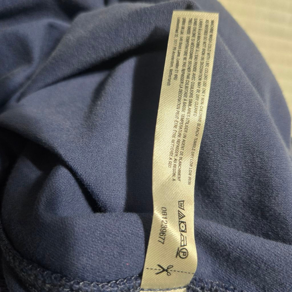 Women's Free People Movement Indigo Blue Hot Shot Onesie Jumpsuit Size S - Picture 13 of 14